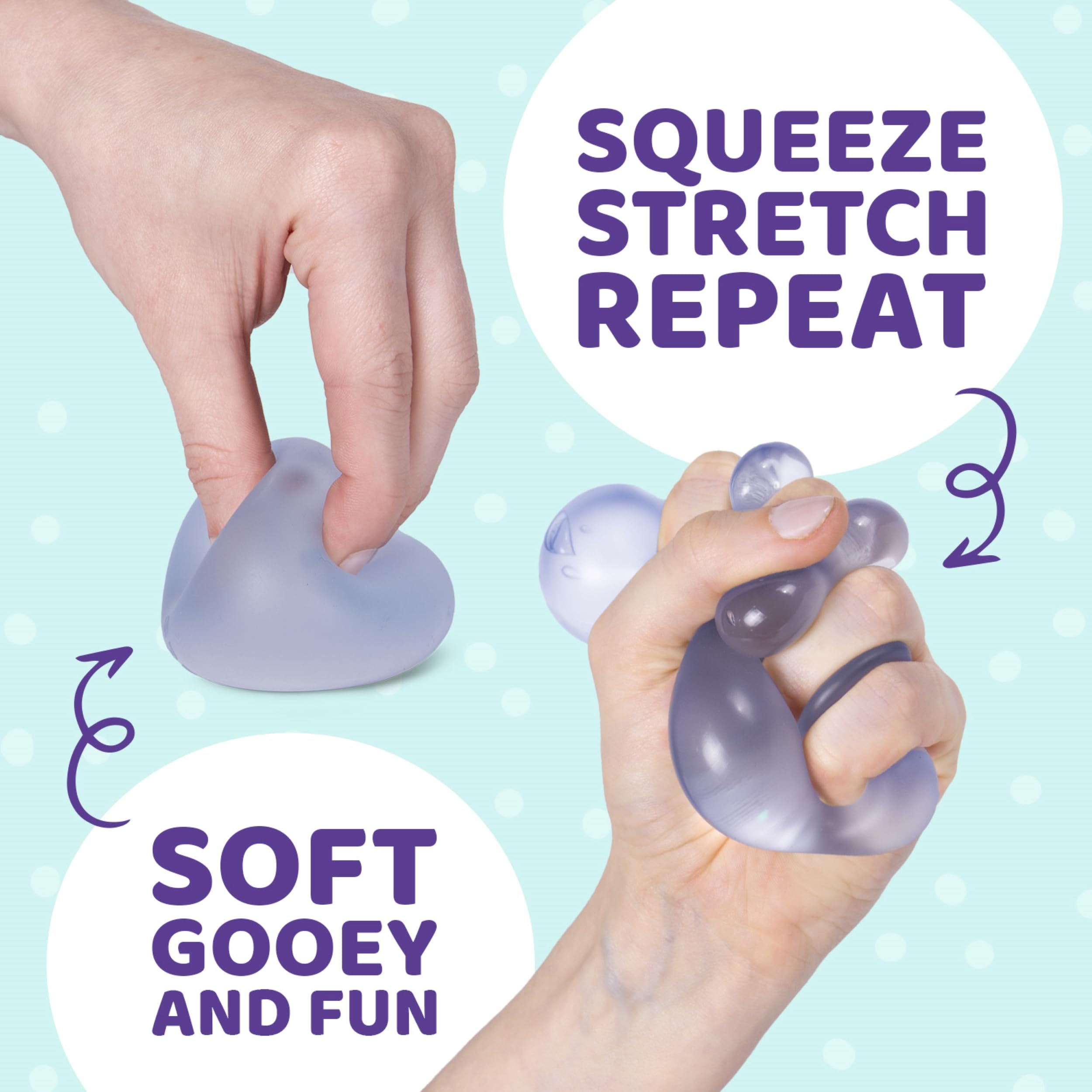 Speks Squishy Stress Balls blue gift idea for students and professionals