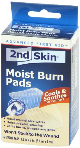 Spenco 2nd Skin Moist Burn Pad soothing care for minor wounds.