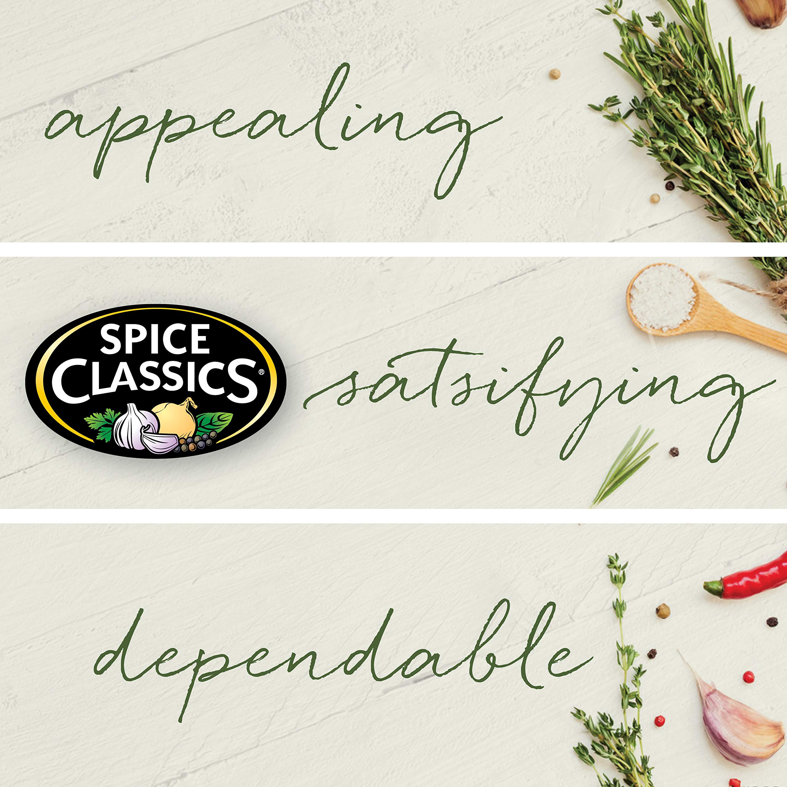 Spice Classics Bay Leaves tightly sealed lid ensures lasting freshness.