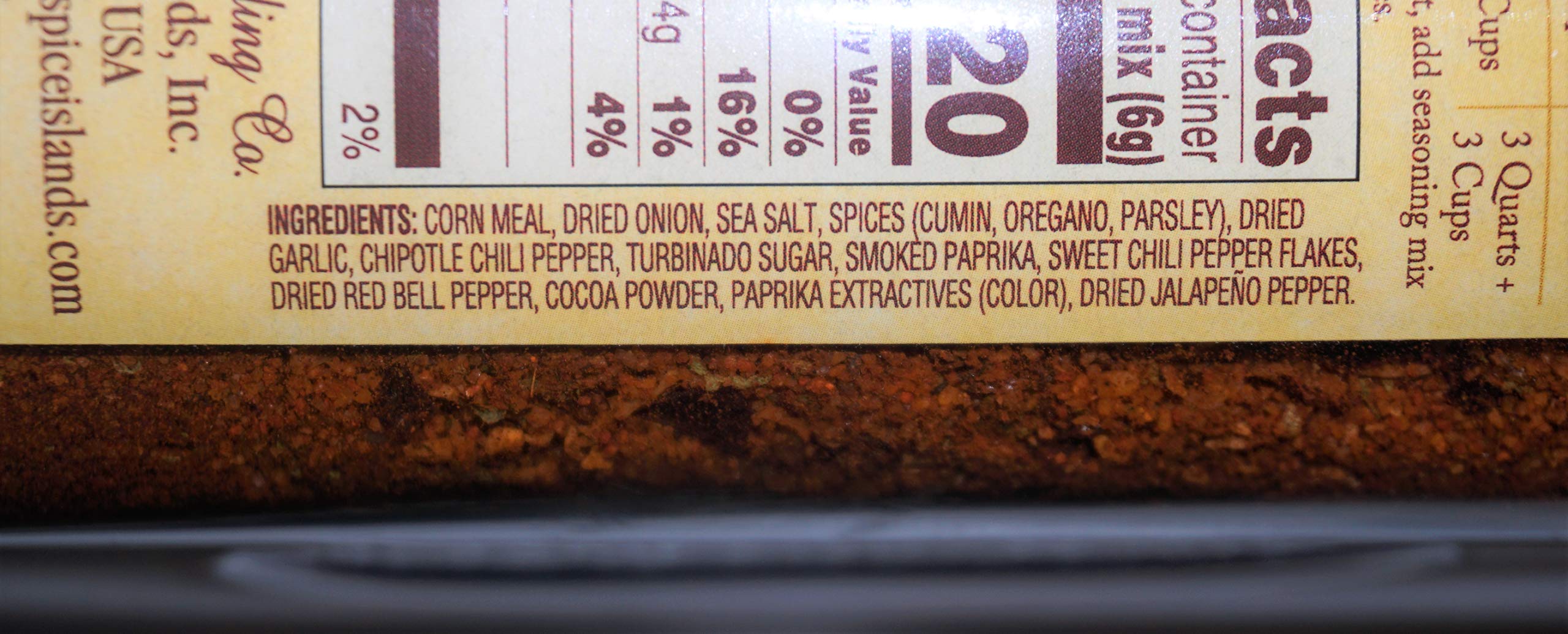 Spice Islands Premium Taco Seasoning gluten-free packaging underscores a dietary-friendly option.
