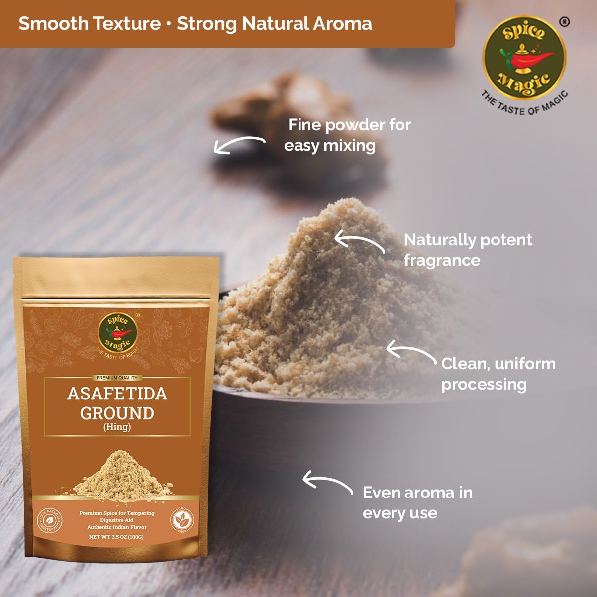 SPICE MAGIC Hing spice in curry dish enhances aroma and depth