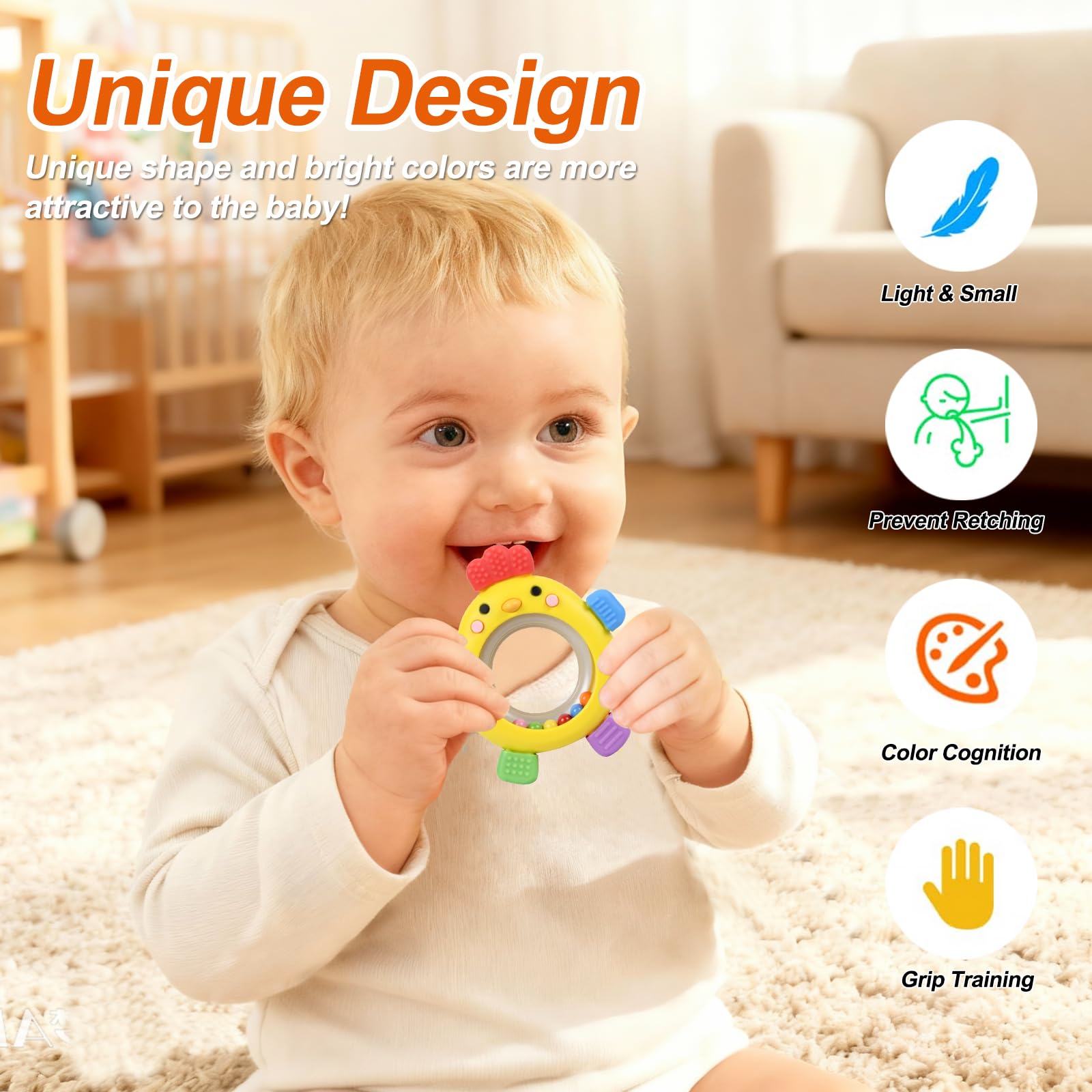 SPICE PAWS ergonomic animal shape offers easy grip.
