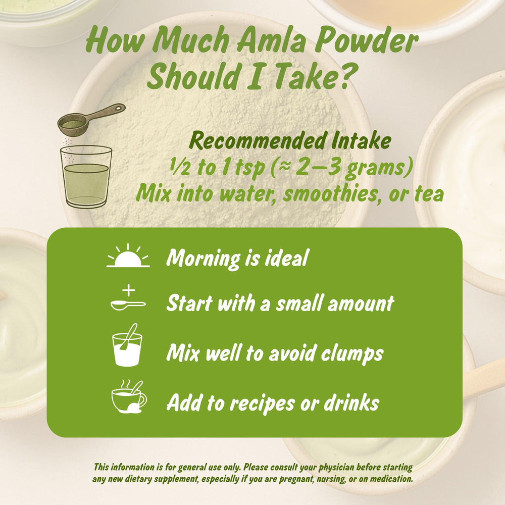 Organic certification stamp on Spice Profile Amla Powder packaging