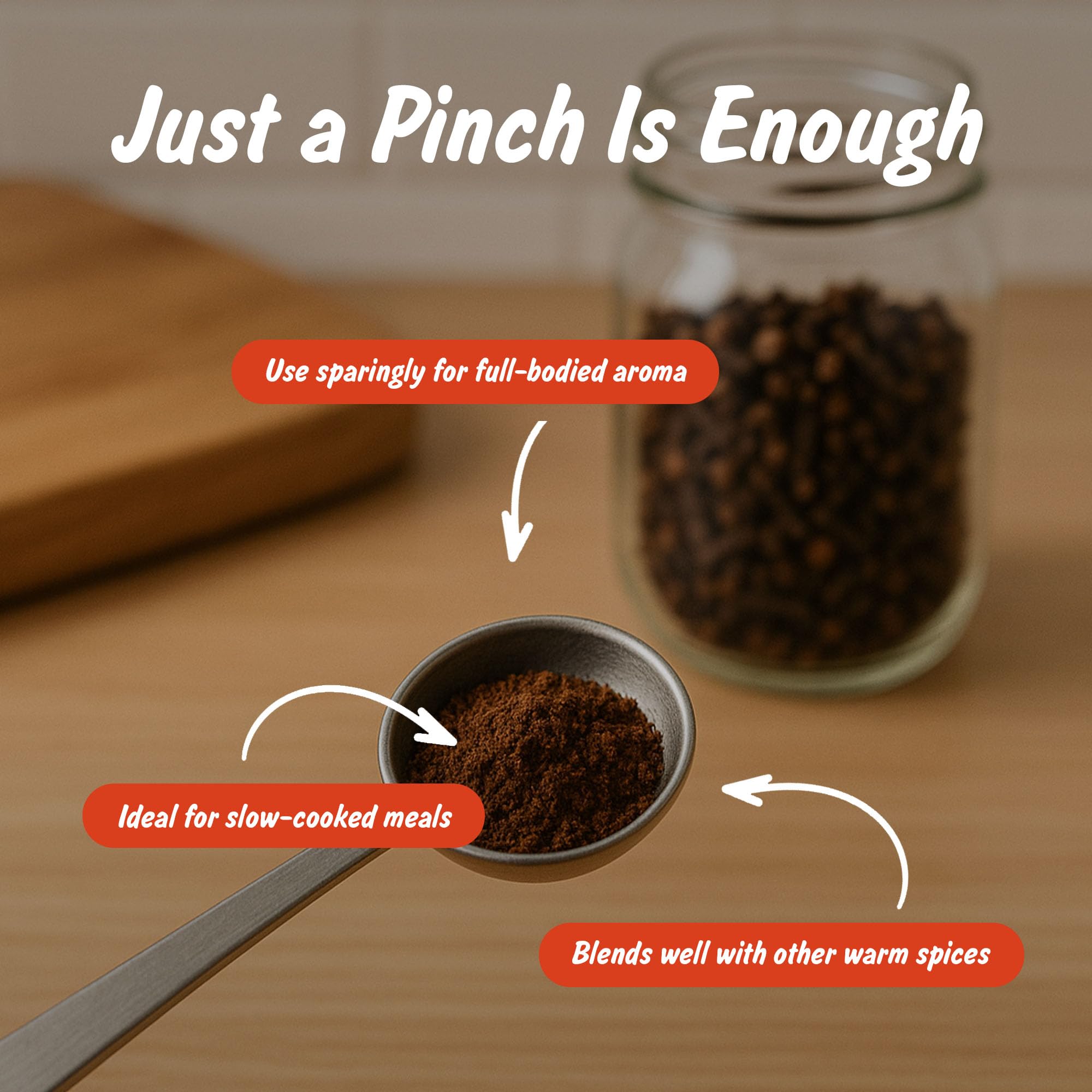 Spice Profile steam sterilized clove powder preserving pure flavor.
