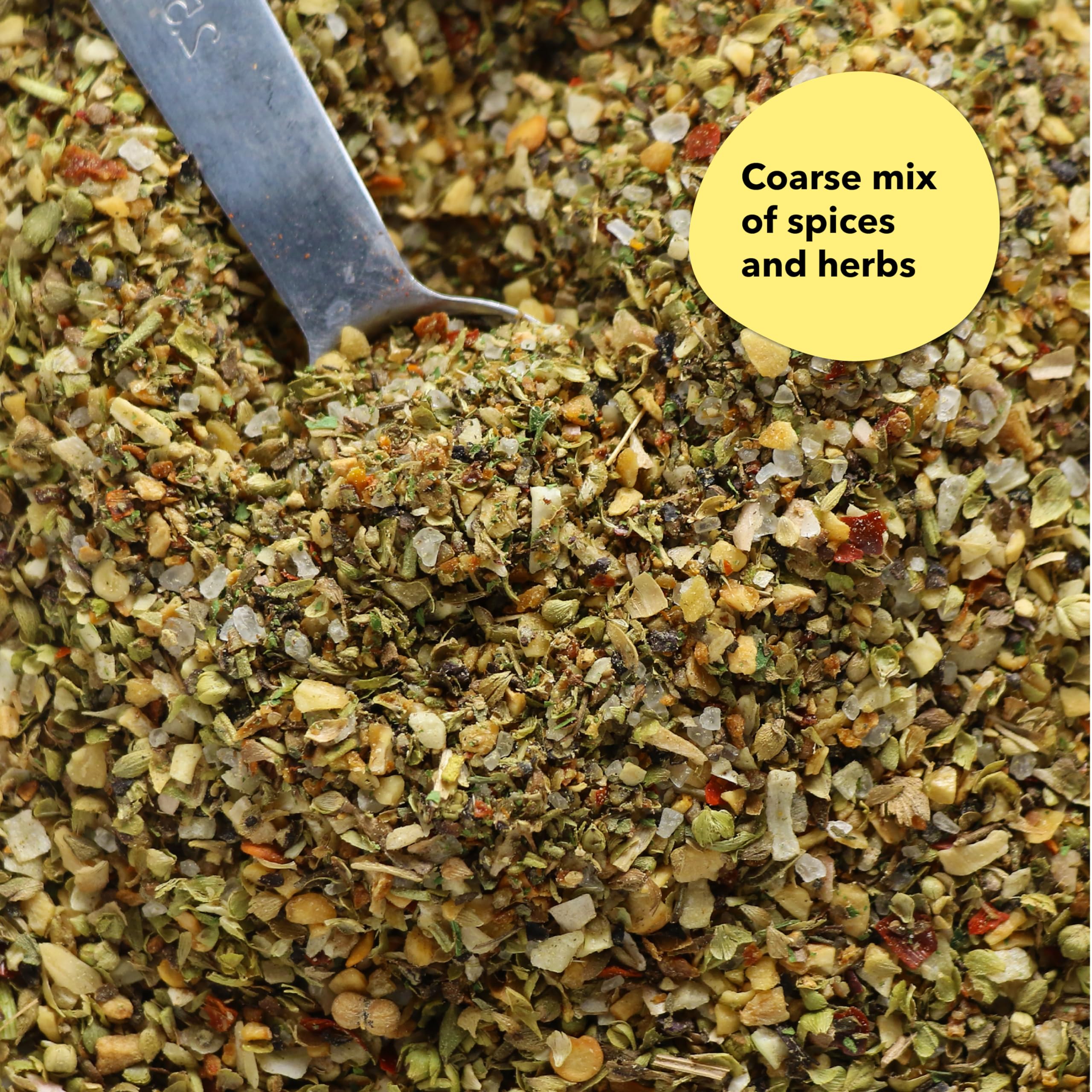 Spiceology Greek Freak sprinkle on salad offers quick flavor boost and aroma.
