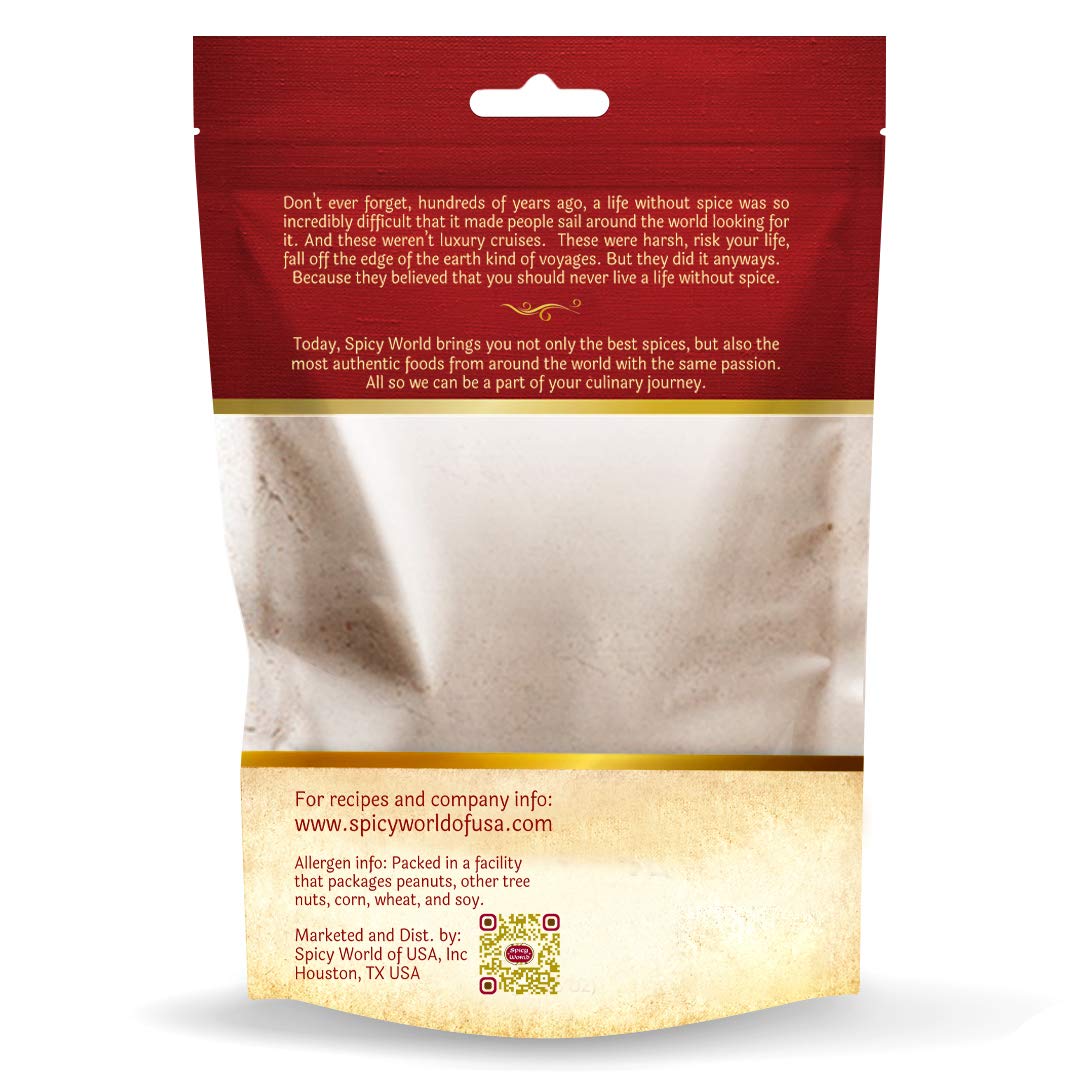 Spicy World Barley Flour USA-grown, ready for wholesome baking and cooking.