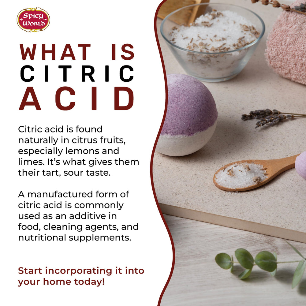 Spicy World citric acid preserves freshness and color in jams and pickles