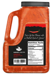 Spicy World cayenne powder jar seal highlights freshness and potency.