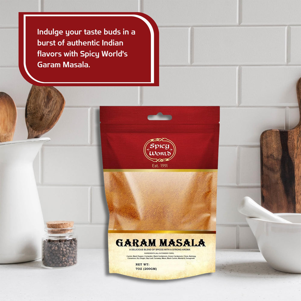 Savory curry simmer with garam masala adding depth.