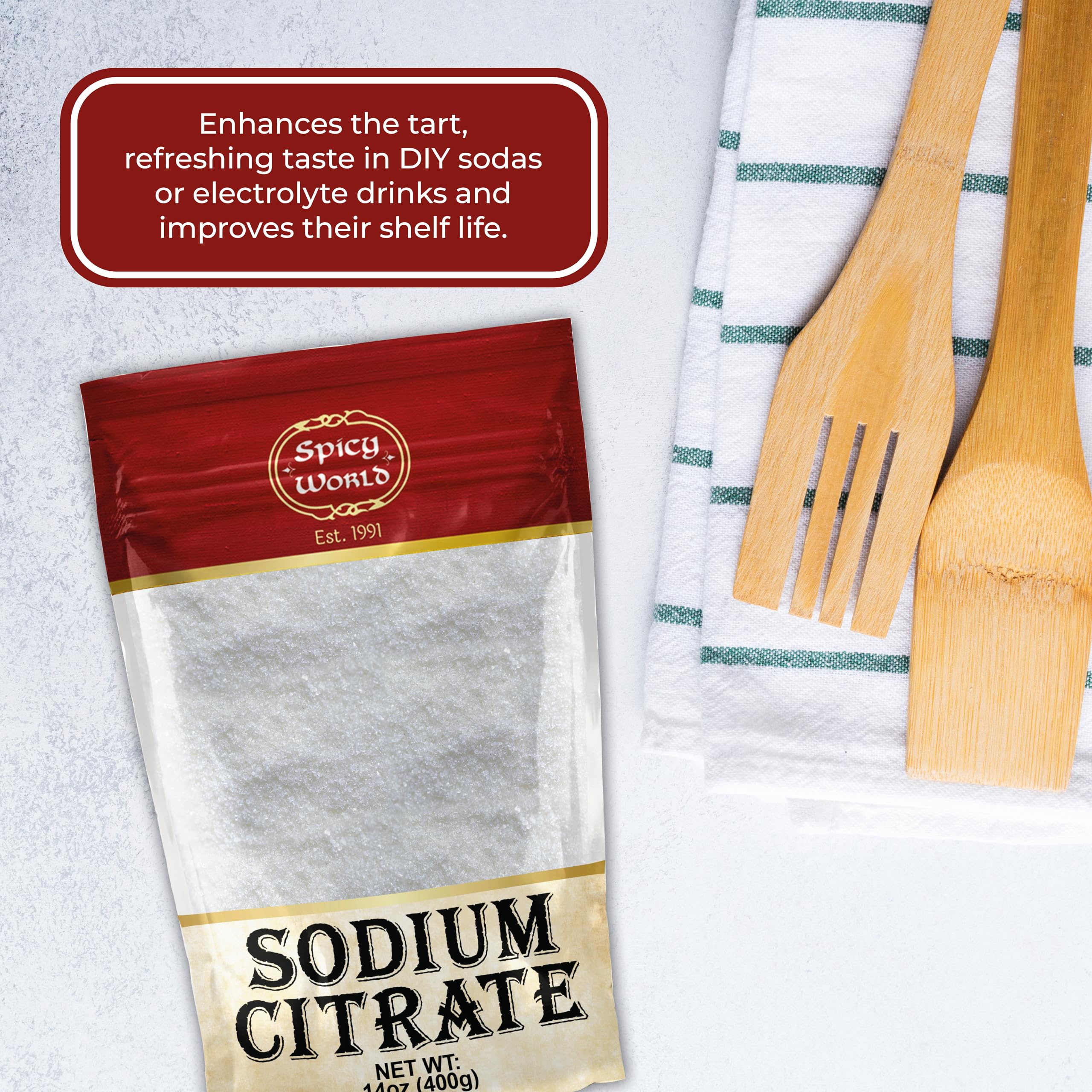 Spicy World USA-packaged citrate powder ensures quality and freshness
