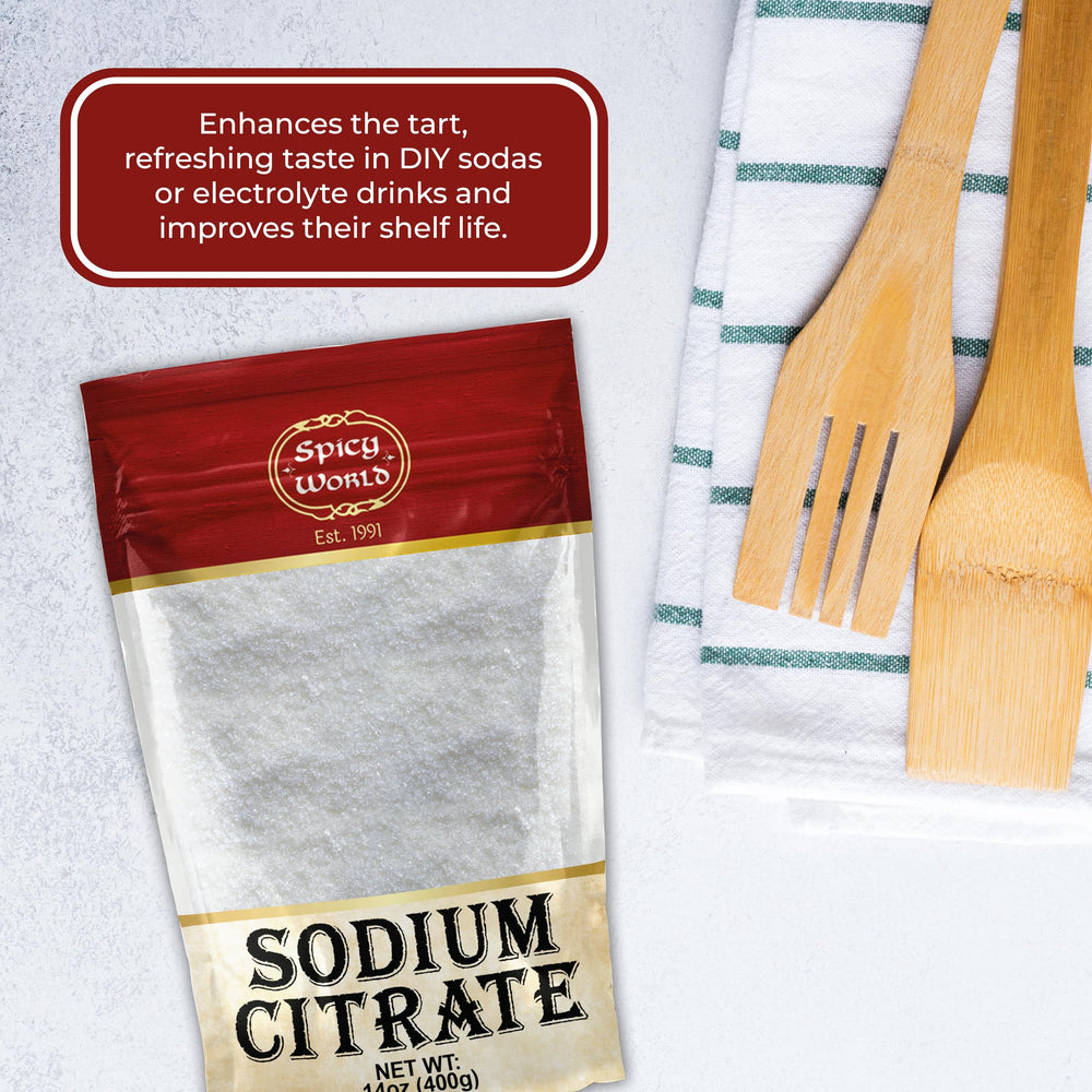 Spicy World USA-packaged citrate powder ensures quality and freshness