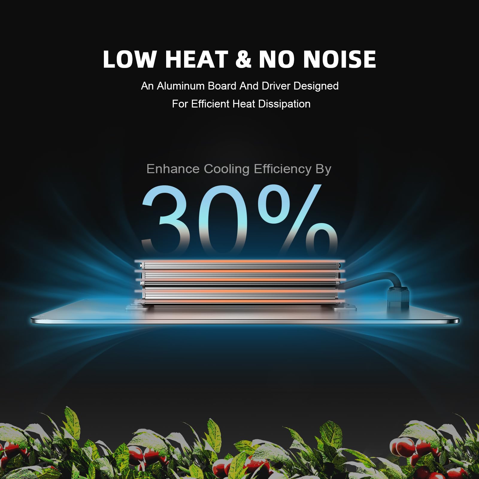 SF1000 aluminum heatsink highlighting durable thermal management