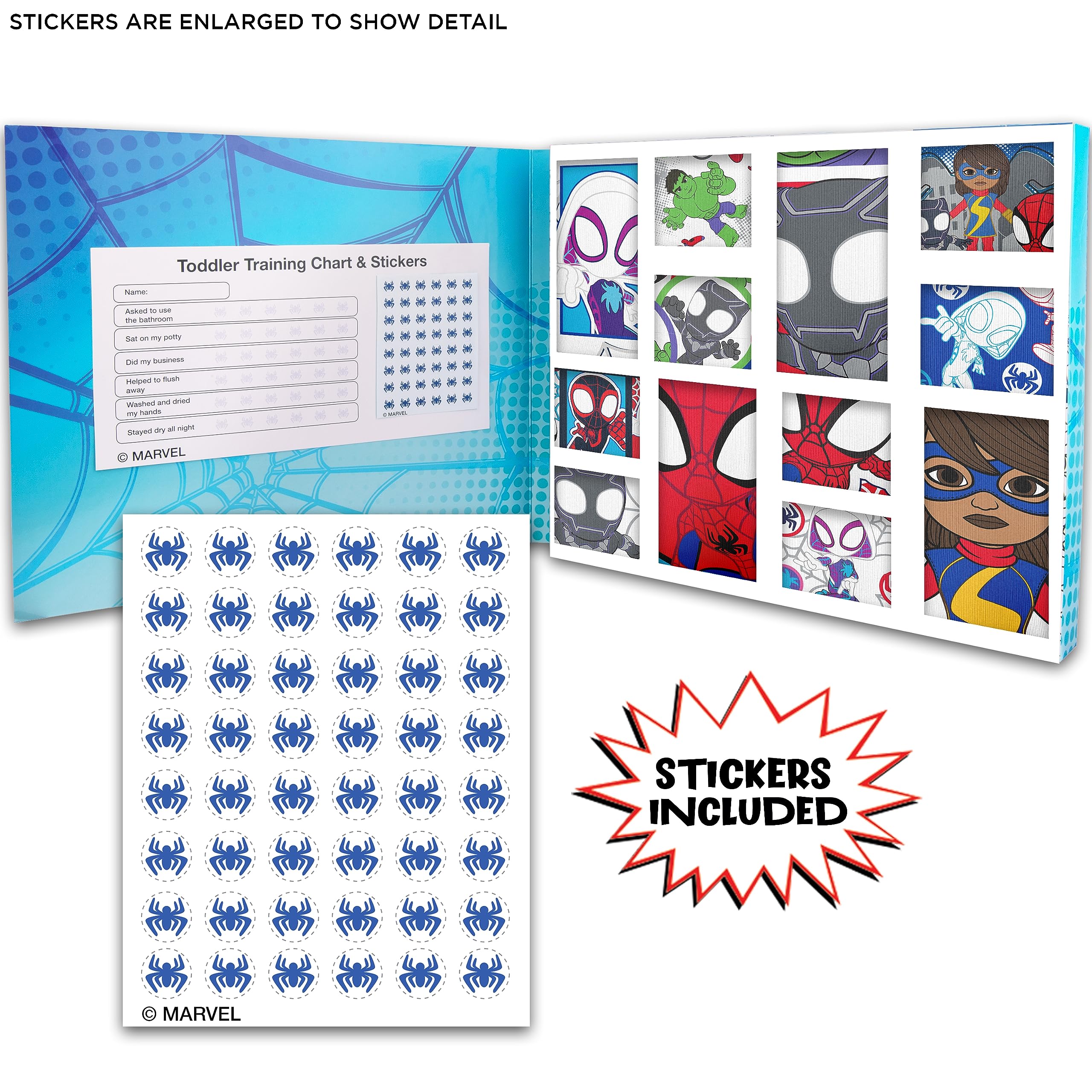 Spiderman Ghost Spider print briefs for playful adventures.