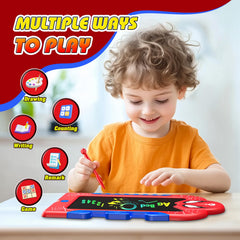 Spidolapse color display doodle board showing engaging visuals for kids' creative play.