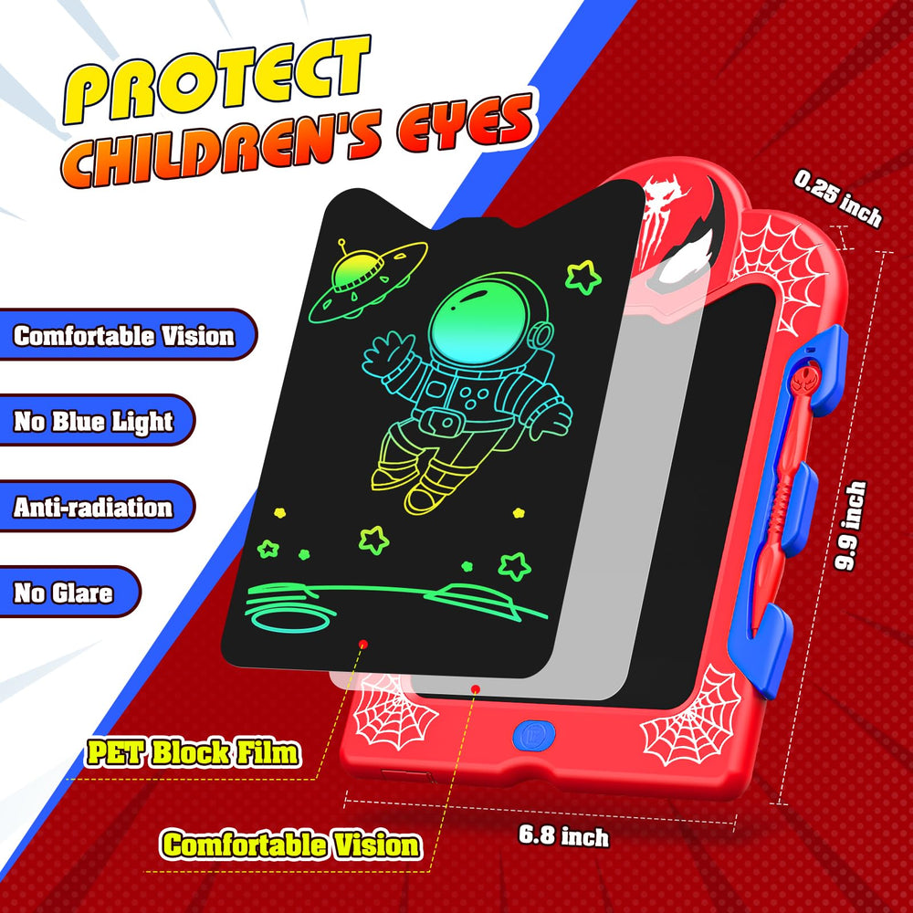Spidolapse durable ABS construction withstands active kids at home and school.