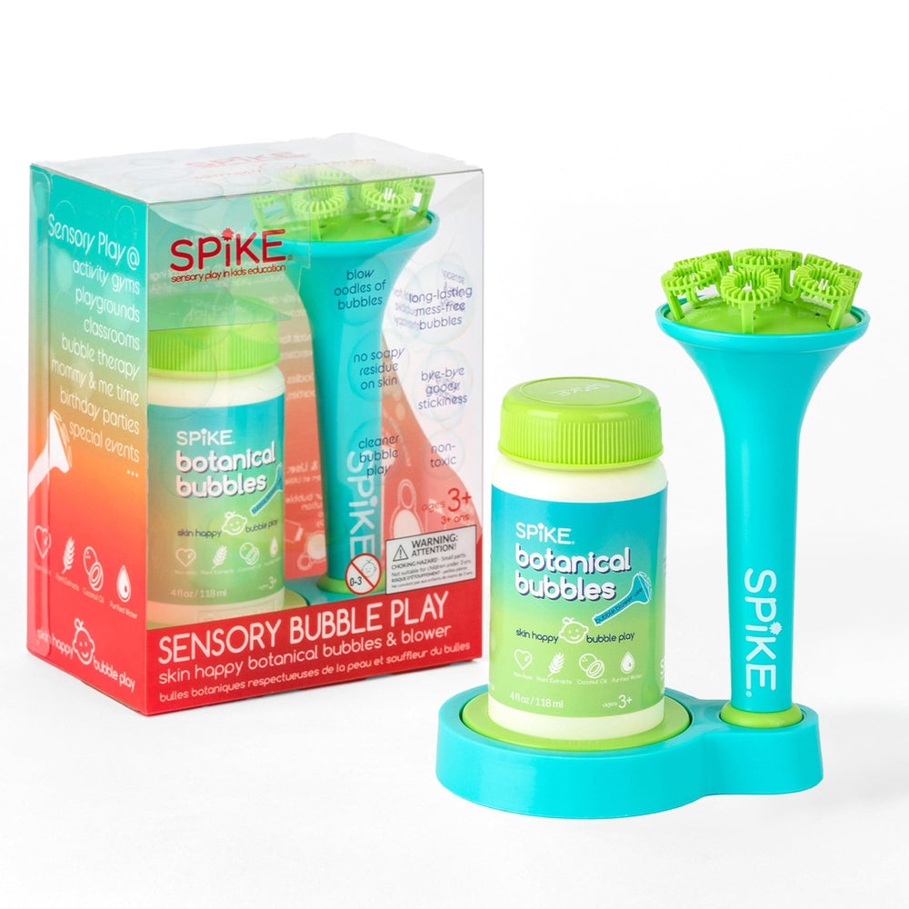 SPIKE safety-tested bubble system meets safety standards for peace of mind.
