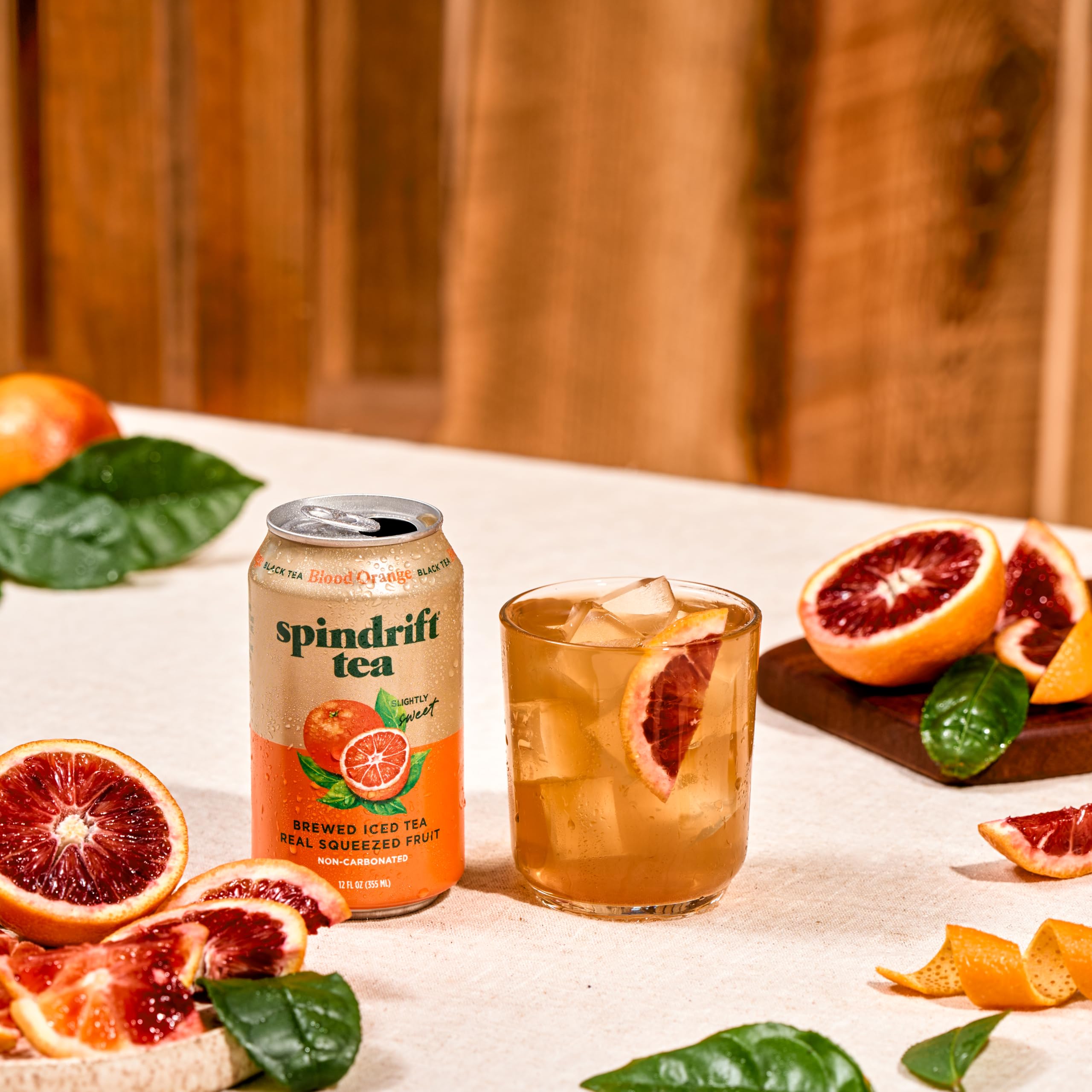 No carbonation visual cue suggesting smooth, drinkable tea ready to chill.