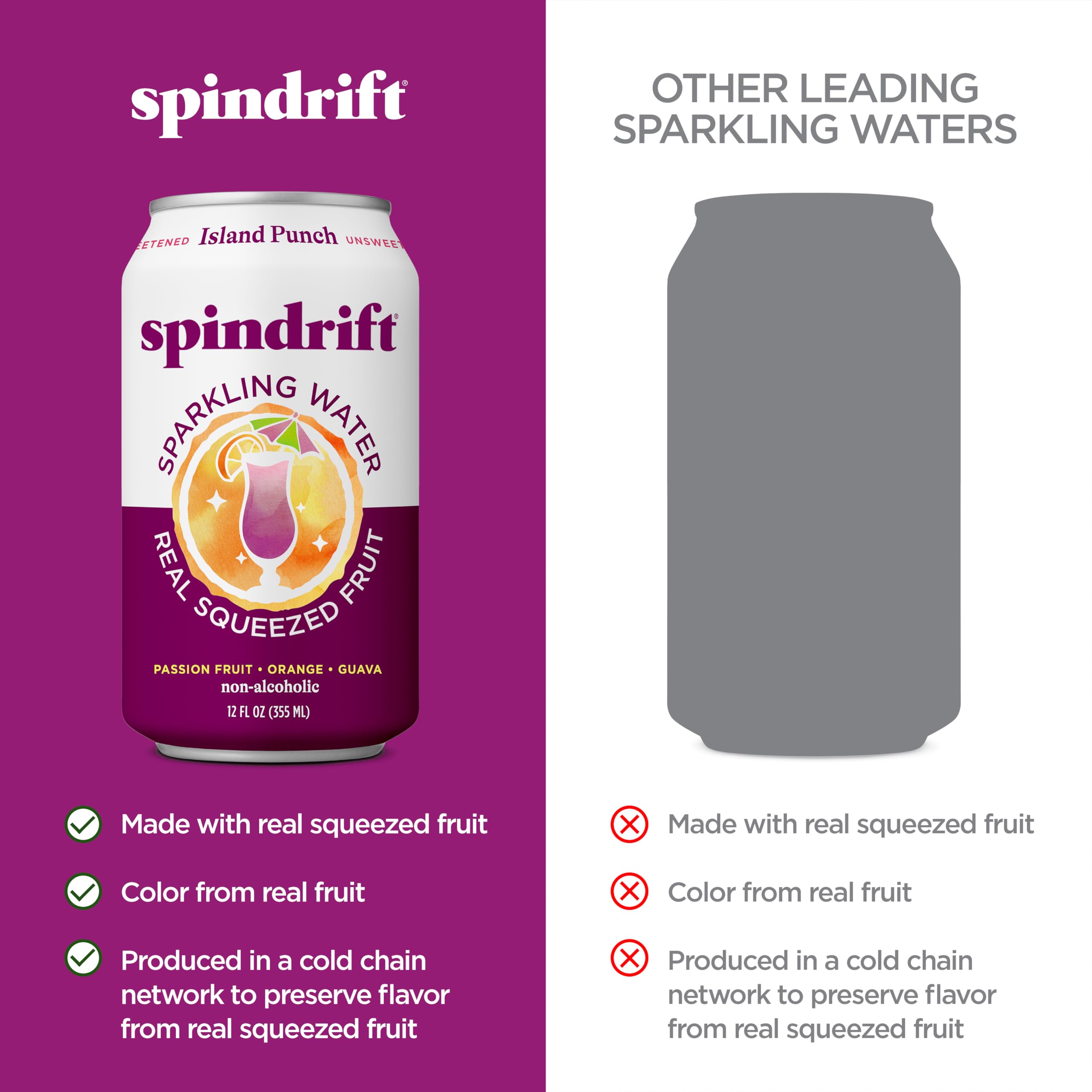 Spindrift Island Punch can-pour reveals sparkling refreshment