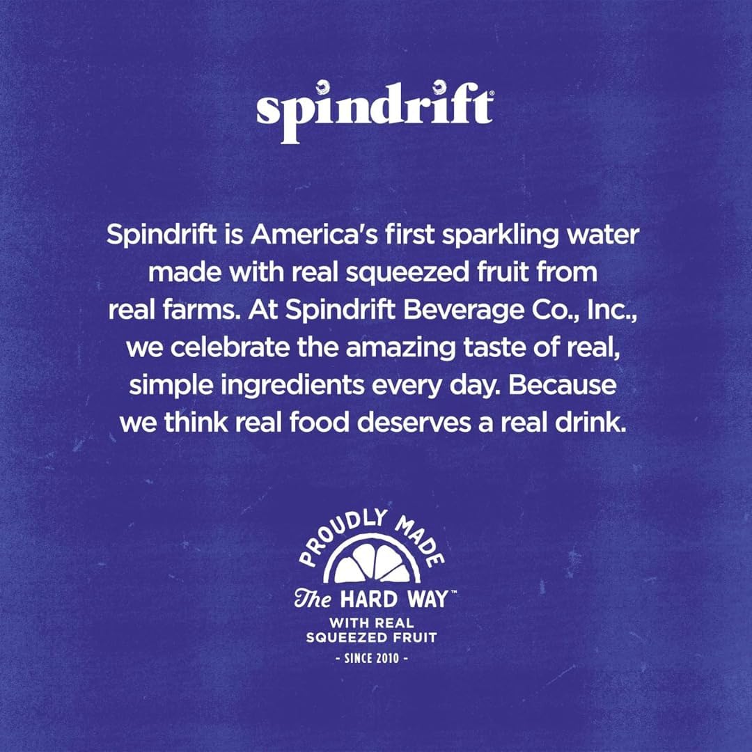 Spindrift kosher and gluten-free seals indicate non-GMO quality.