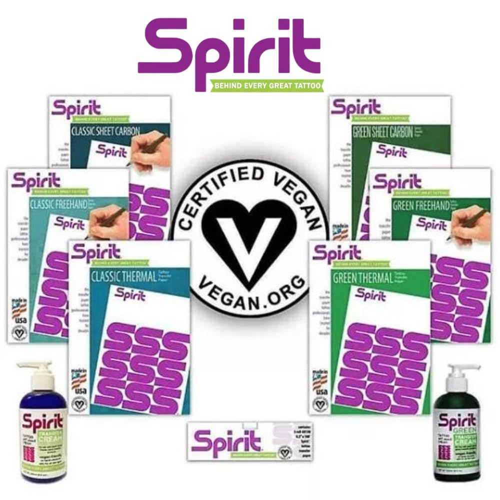 Pack of 100 Spirit Classic sheets supports ongoing stencil production with bright transfers.