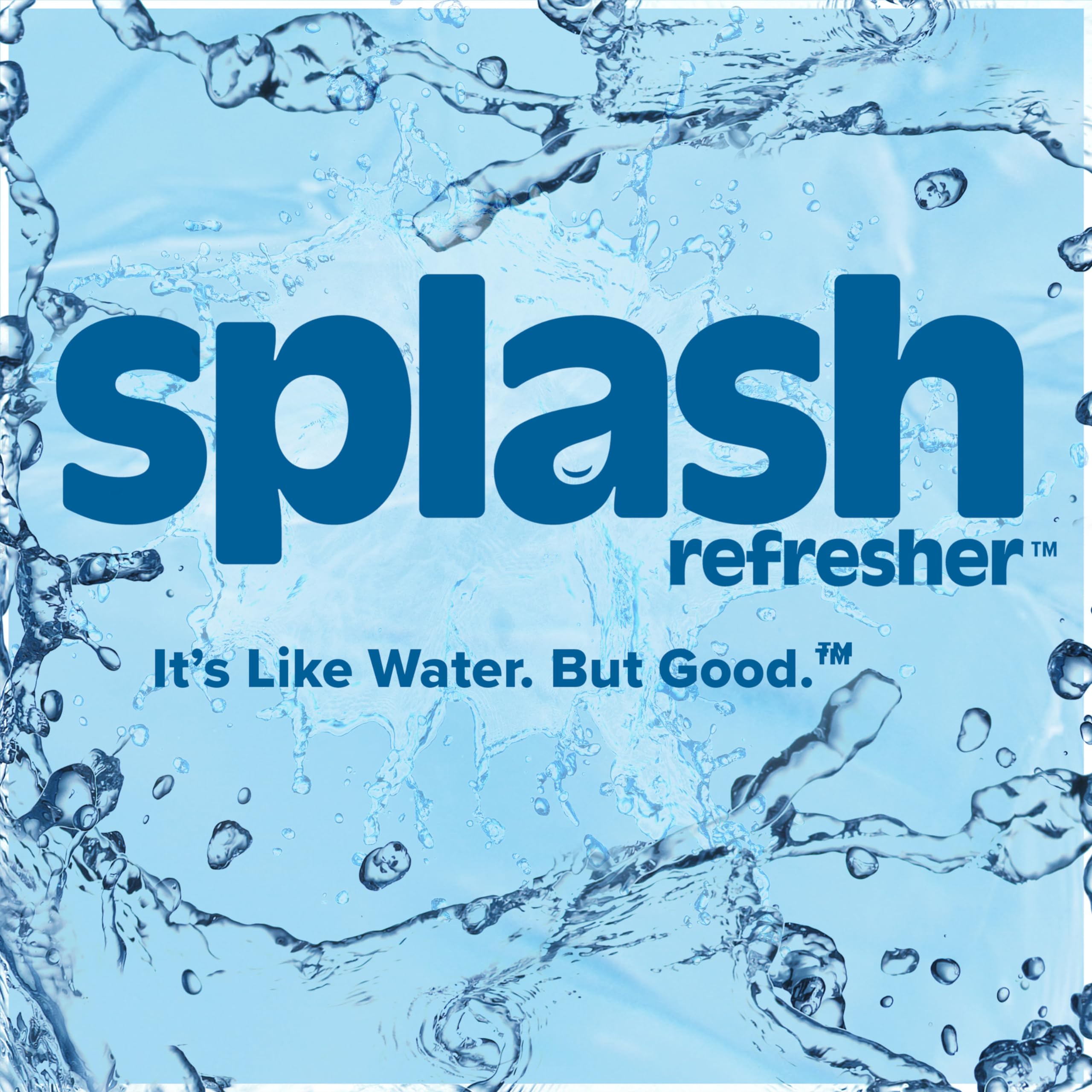 SPLASH REFRESHER Acai Grape taste profile invites everyday break times.