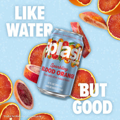 Splash Refresher electrolytes boost 12oz can shown for post-workout recharge.