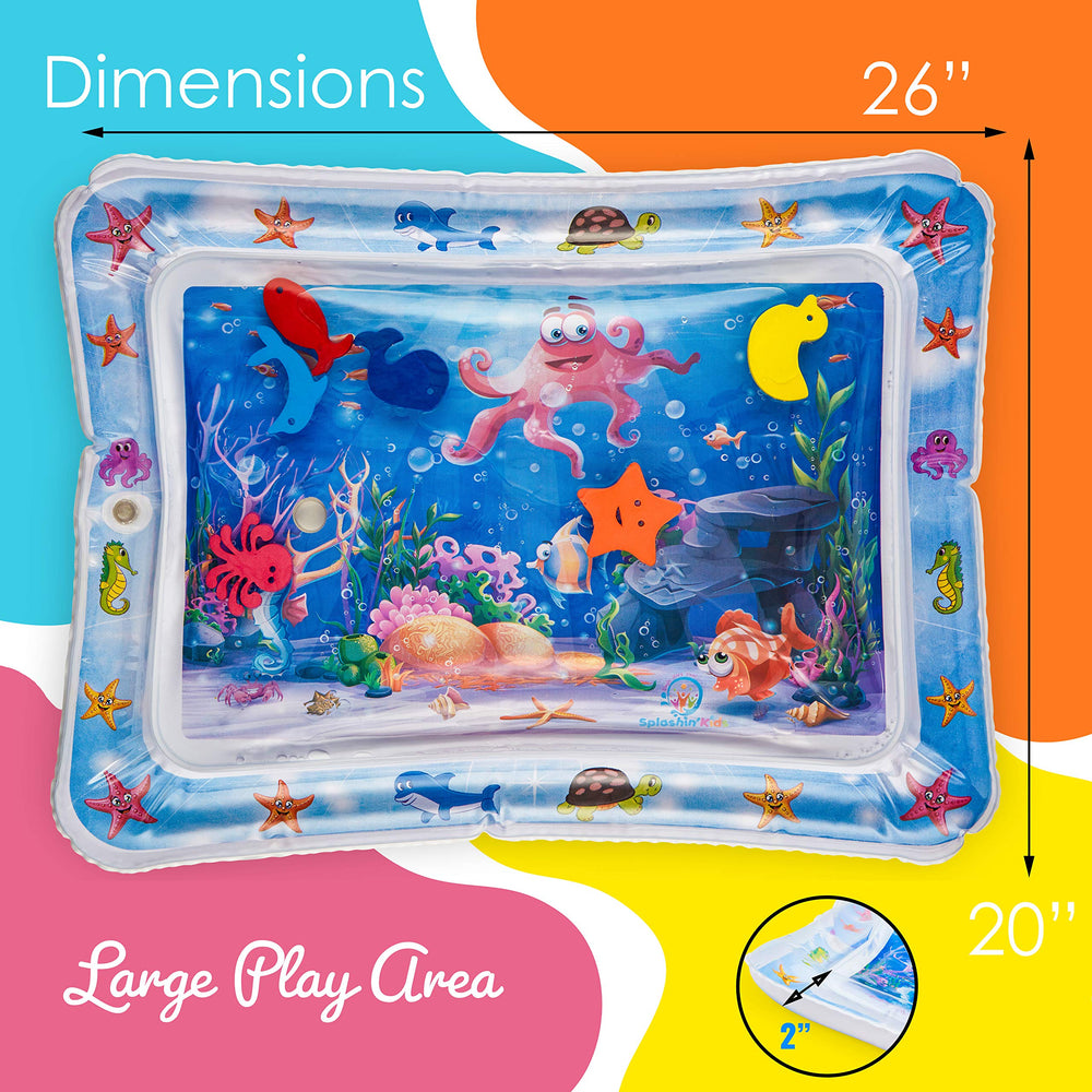Splashin'kids portable play mat easy to carry for on-the-go fun.