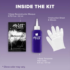 Splat Midnight Complete Kit gloves ensure a mess-free dye session.