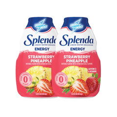 SPLENDA Energy strawberry-pineapple bottle enhances flavor without sugar for drinks