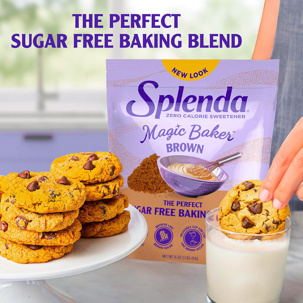 SPLENDA Magic Baker Brown cookies browning with sugar-like aroma.