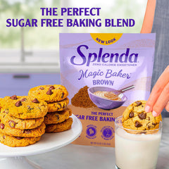 SPLENDA Magic Baker Brown cookies browning with sugar-like aroma.