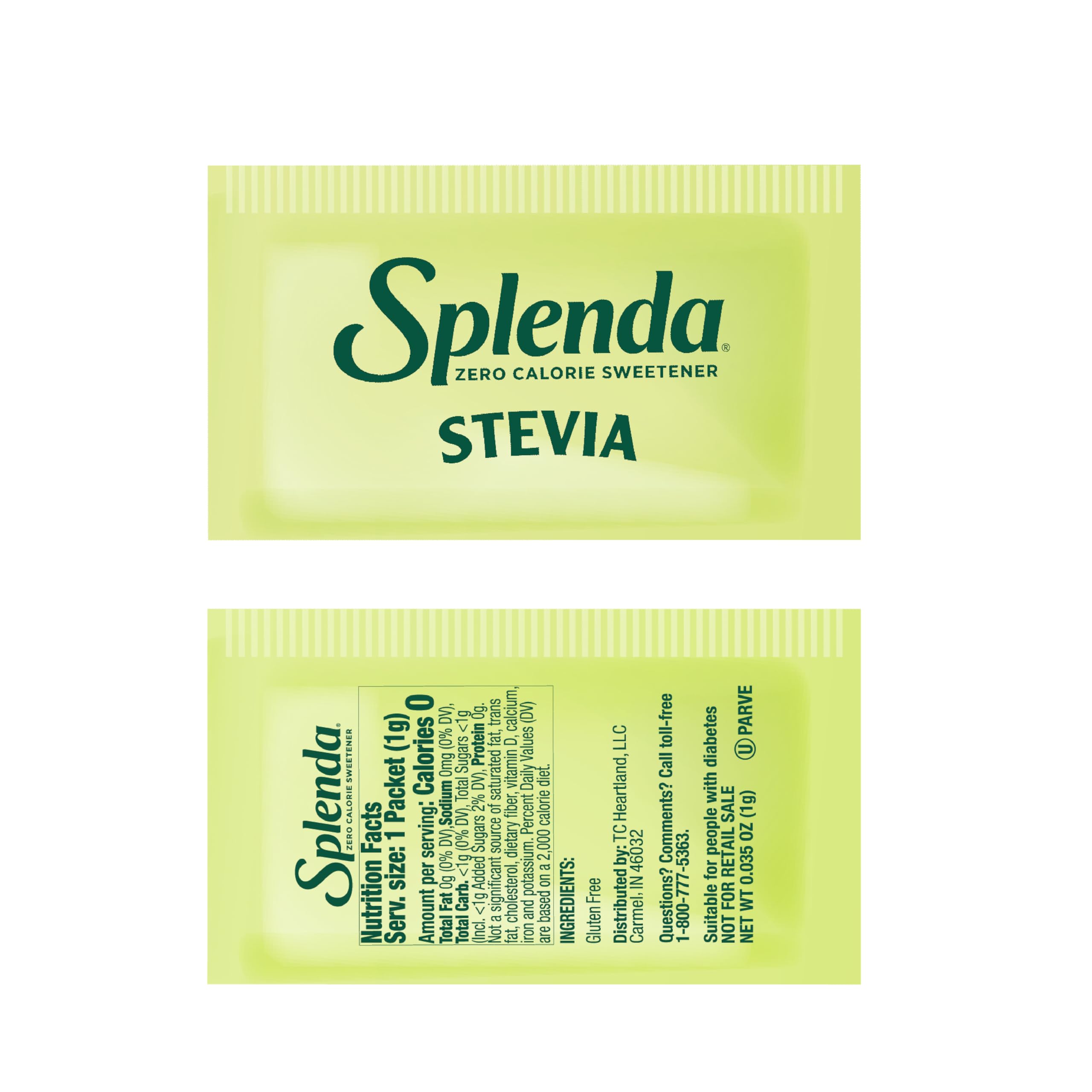 SPLENDA Stevia aroma and taste tested for clean sweetness.