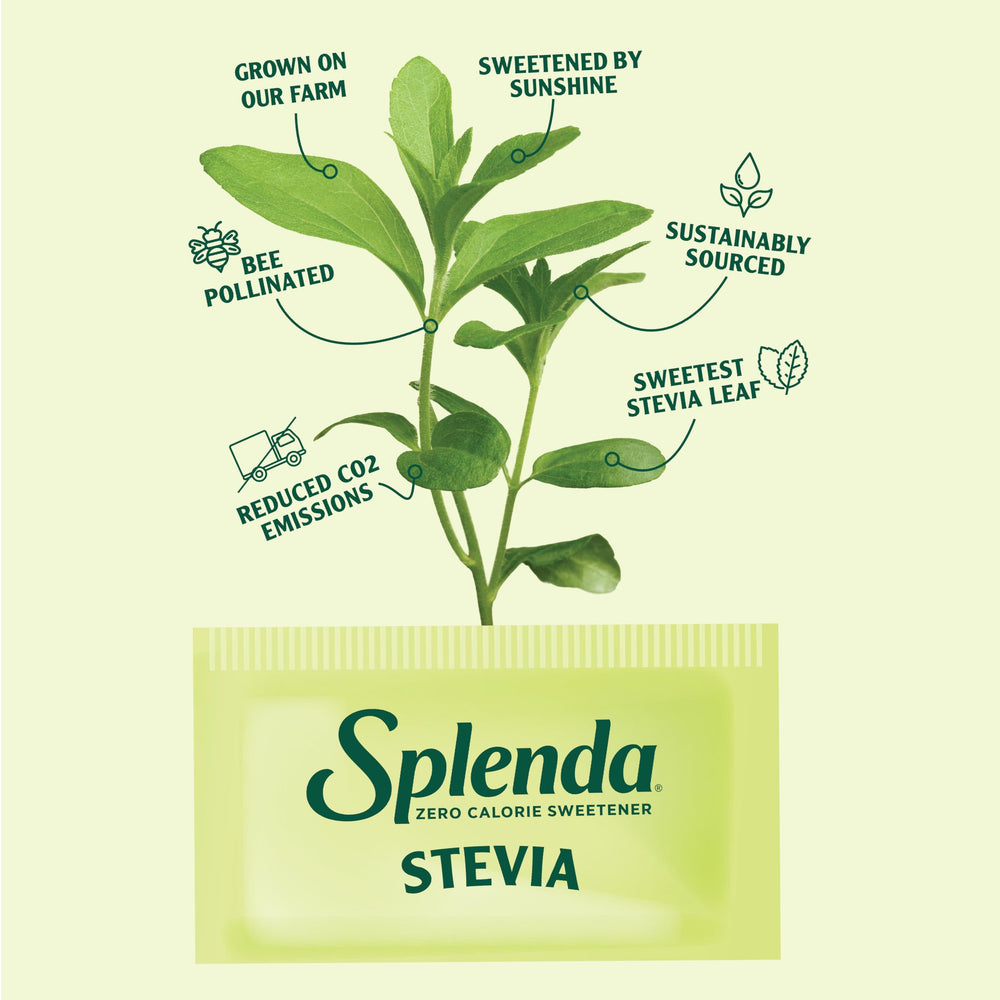 SPLENDA Stevia farm origin highlights US-grown sweetness for consistent flavor.
