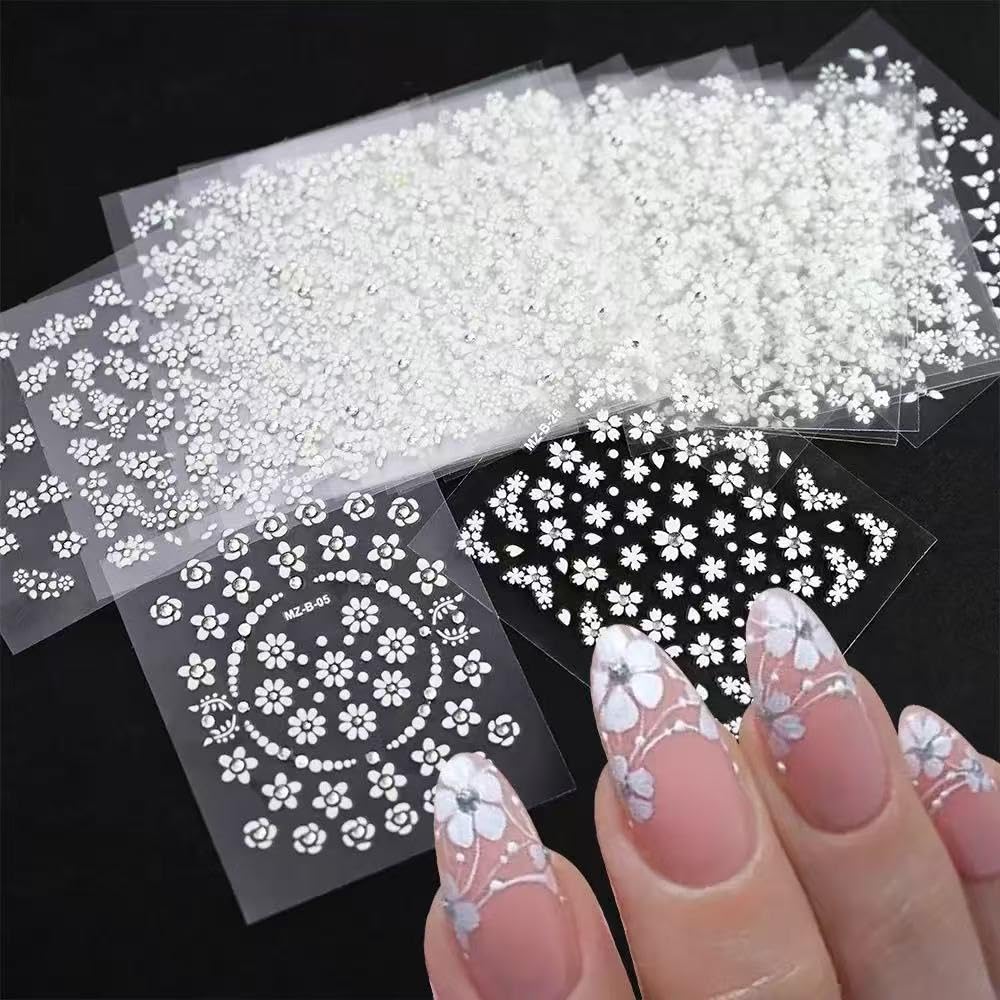SPLOCUDU nail decals applied easily for quick DIY nail art