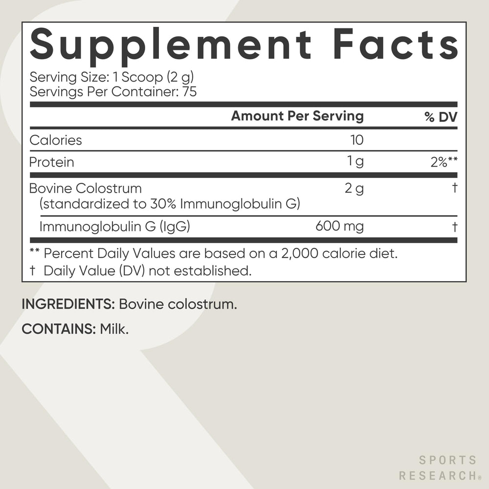 Sports Research scoop and measurement guide for consistent two-gram portions.