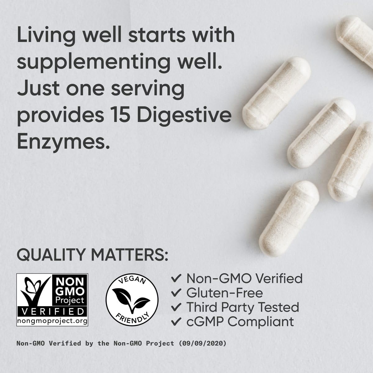Ginger icon with Sports Research enzymes signaling probiotic gut balance