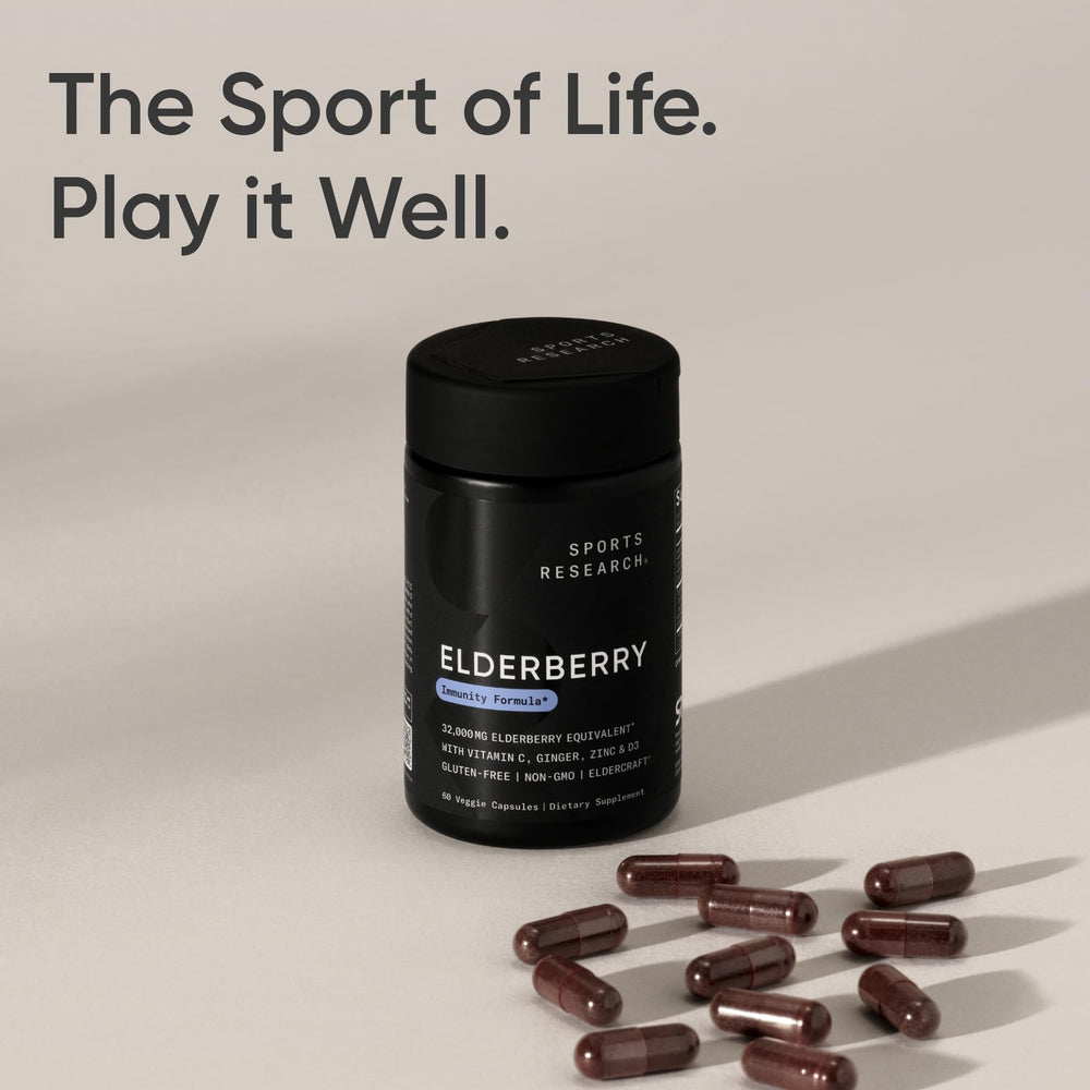 Sports Research ginger capsule highlighting natural flavor and wellness benefits