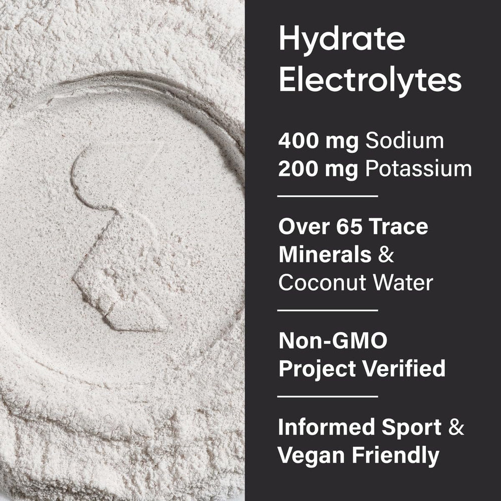 Sports Research Hydrate Jars nutrition panel highlights electrolytes and vitamins for daily hydration.