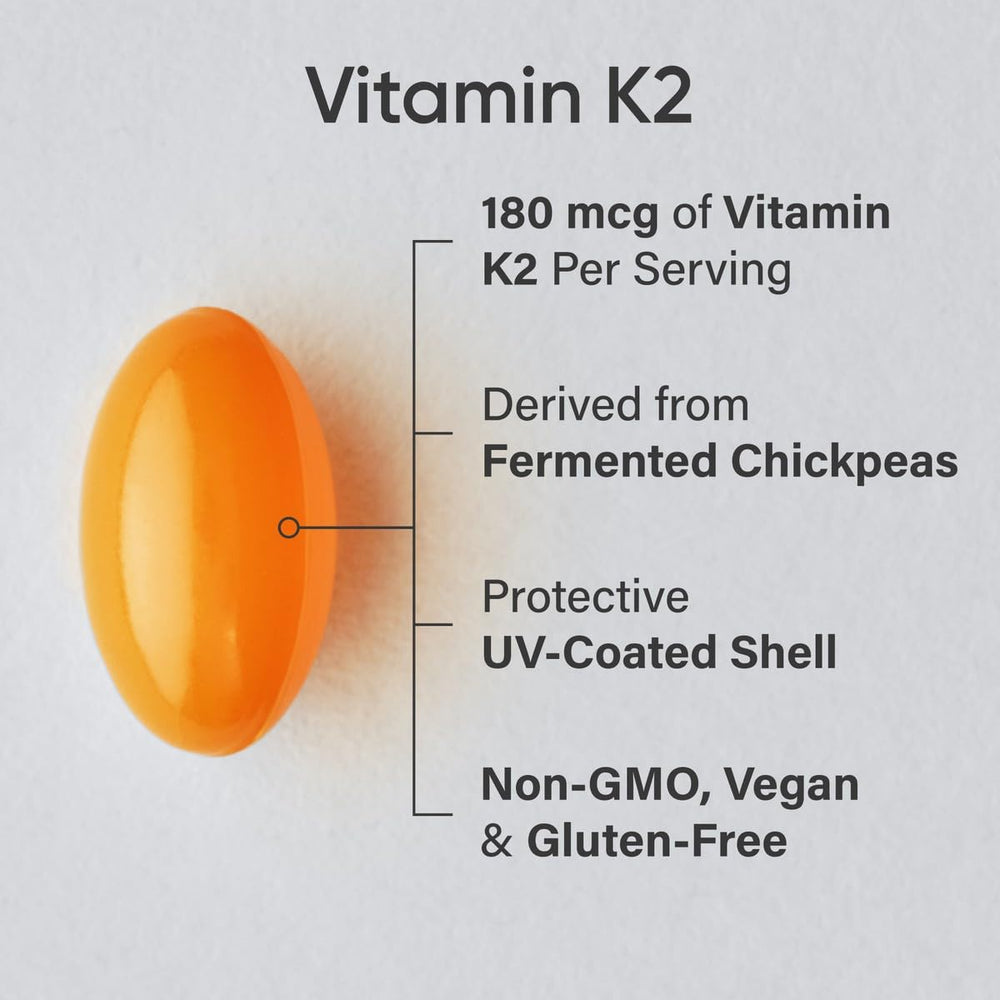 Sports Research K2 MK7 softgels with coconut oil for better absorption
