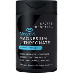 Sports Research Magtein brain health capsules support daily focus.
