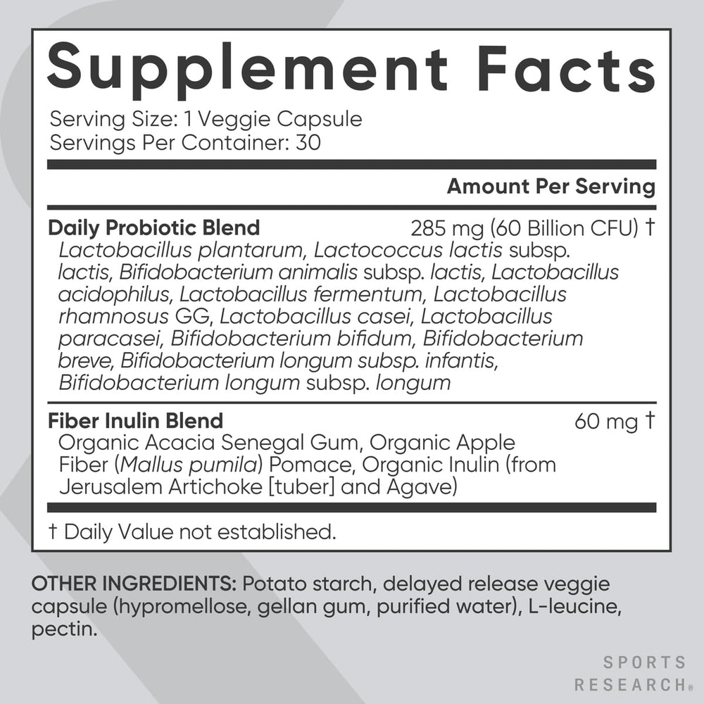 Sports Research shelf-life focus helps probiotics stay fresh through expiration
