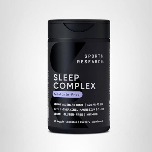 Sports Research Sleep Complex daily use concept suggests a winding-down routine.