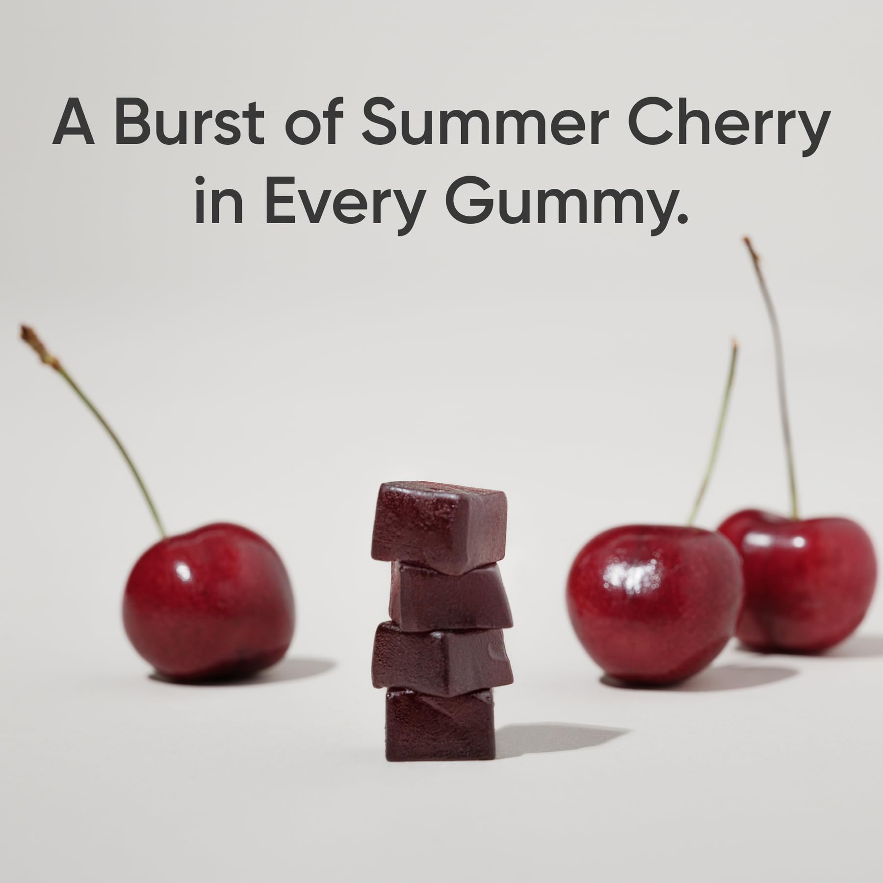 Sports Research Tart Cherry Gummies third-party testing stamp visible.