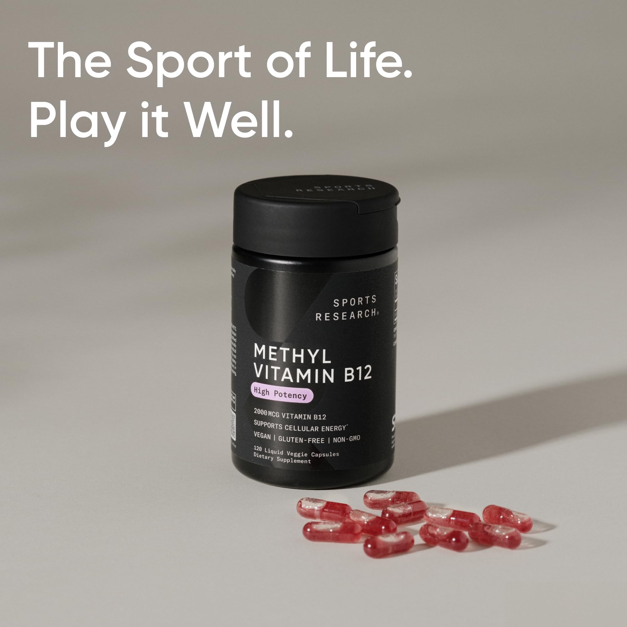 Sports Research coconut MCT oil carrier shown with bottle