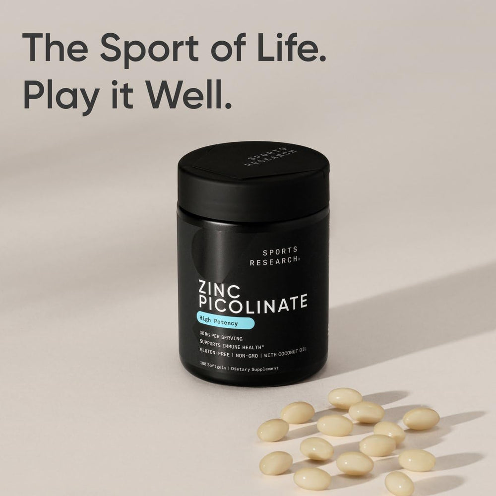 Sports Research packaging highlights Non-GMO and Gluten-Free claims for clean choice.