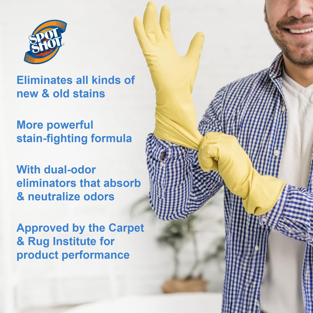Spot Shot 2-pack packaging shown for household stain defense
