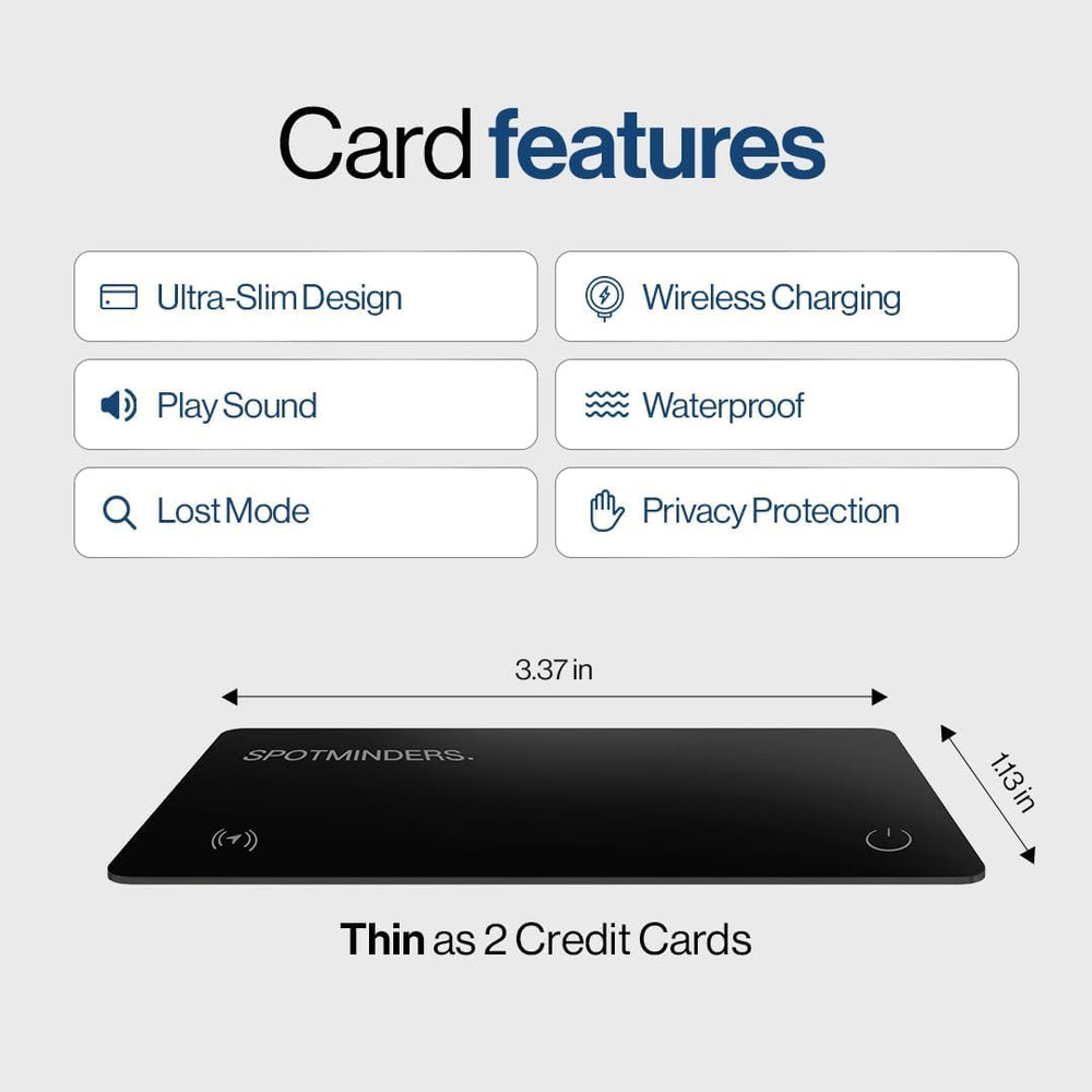 Spotminders one-time purchase with no recurring fees.