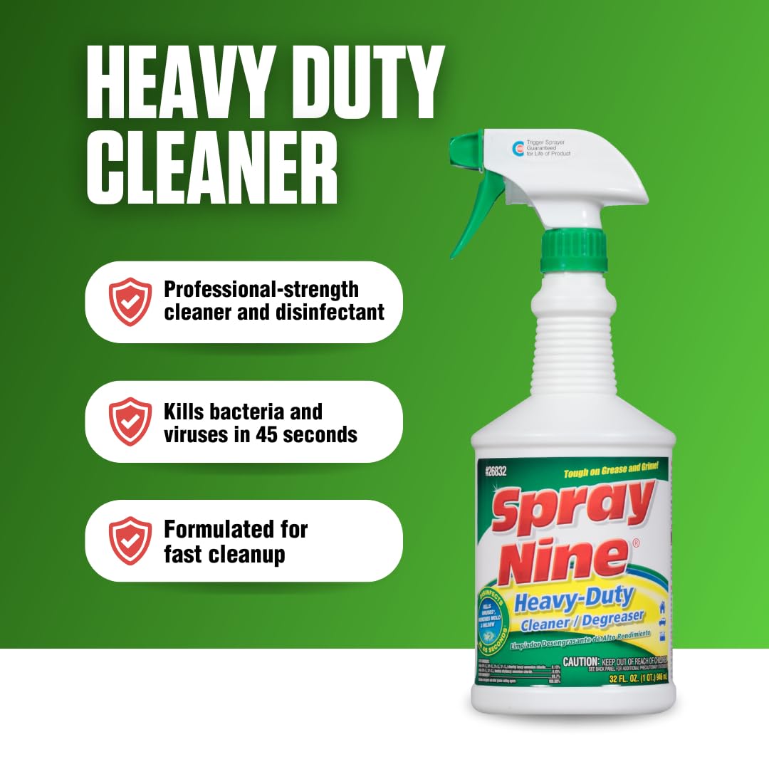 Spray Nine mold mildew control on concrete and tiles.