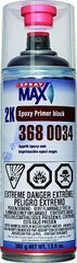 SprayMax epoxy primer provides even coverage across panels.