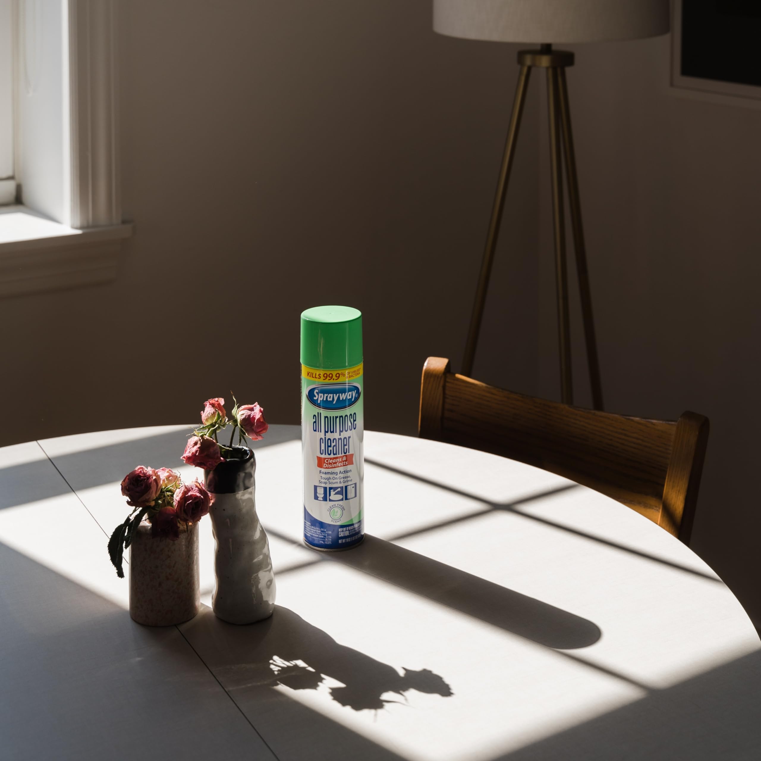 Sprayway fast-drying cleaner reducing downtime after cleaning.